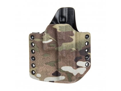 OWB - Glock 17/22/31 - vnější kydexové pouzdro - poloviční sweatguard - multicam/černá