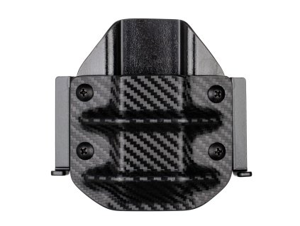 FROGY 1M - Glock 43X/48 - vnější kydexové pouzdro na 1 zásobník - plný sweatguard - carbon/carbon