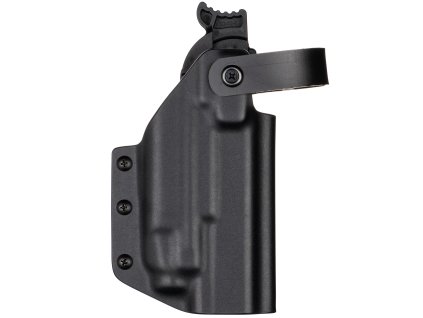 TAC - Glock 17/19 MOS - Glock 19X/45 + Streamlight TLR-7 X - AUTO pojistka SL - taktické kydexové pouzdro - černá 3 mm