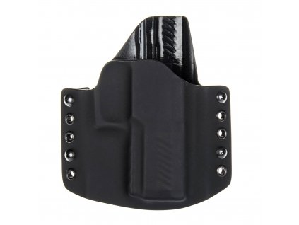 OWB - SIG Sauer P320 Compact - vnější kydexové pouzdro - poloviční sweatguard - černá/černá