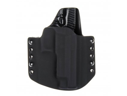 OWB - SIG Sauer P226 Rail - vnější kydexové pouzdro - poloviční sweatguard - černá/černá