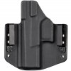 OWB - CZ P-10 C - vnější kydexové pouzdro - poloviční sweatguard - carbon/černá