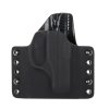 OWB - Ruger LCP - vnější kydexové pouzdro - poloviční sweatguard - černá/černá