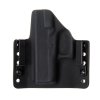 OWB - Glock 43/43X - vnější kydexové pouzdro - poloviční sweatguard - carbon/černá