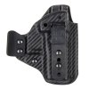 AIWB - Glock 43/43X - appendix vnitřní kydexové pouzdro - poloviční sweatguard - ns - carbon