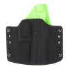 OWB - Grand Power P1 - vnější kydexové pouzdro - poloviční sweatguard - černá/zombie zelená