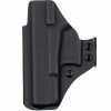 AIWB - Glock 19/23/32 - Glock 19X/45 - appendix vnitřní kydexové pouzdro - poloviční sweatguard - ns - černá