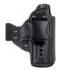 AIWB - CZ P-10 C - appendix vnitřní kydexové pouzdro - poloviční sweatguard - ns - carbon