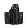 OWB - CZ P-07 - vnější kydexové pouzdro - poloviční sweatguard - carbon/černá
