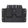 OWB - Walther PPS M1/M2 - vnější kydexové pouzdro na 2 zásobníky - plný sweatguard - černá/černá