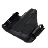 OWB - Glock 43/43X + Streamlight TLR-6 - vnější kydexové pouzdro - poloviční sweatguard - černá/černá