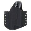 OWB - Glock 19/23/32 + Inforce APL Gen 3 - vnější kydexové pouzdro - poloviční sweatguard - černá/černá