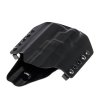 OWB - Glock 17/22/31 + Inforce APL Gen 3 - vnější kydexové pouzdro - poloviční sweatguard - černá/černá