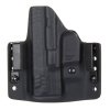 OWB - Springfield XDM 3.8" - vnější kydexové pouzdro - poloviční sweatguard - ns - černá/černá