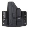 OWB - Springfield XDM 3.8" - vnější kydexové pouzdro - poloviční sweatguard - ns - carbon/černá