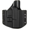OWB - CZ P-10 C OR - vnější kydexové pouzdro - poloviční sweatguard - ns - černá/černá