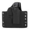 OWB - Ruger LC9/EC9s - vnější kydexové pouzdro - poloviční sweatguard - černá/černá