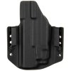 OWB - Glock 17/22/31 + Streamlight TLR-7 X - vnější kydexové pouzdro - poloviční sweatguard - černá/černá