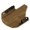 OWB - Glock 17/22/31 - vnější kydexové pouzdro - poloviční sweatguard - kryptek highlander/coyote hnědá