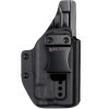 IWB - Glock 19/23/32 - Glock 19X/45 + Streamlight TLR-7A - vnitřní kydexové pouzdro - plný sweatguard - ns - černá