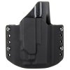 OWB - CZ P-10 C + Streamlight TLR-7 X - vnější kydexové pouzdro - poloviční sweatguard - černá/černá