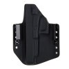 OWB - Glock 34 - vnější kydexové pouzdro - poloviční sweatguard - černá/černá