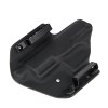 OWB - Walther PPQ M2 Navy - vnější kydexové pouzdro - poloviční sweatguard - černá/černá