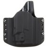 OWB - CZ P-10 C + Streamlight TLR-8- vnější kydexové pouzdro - poloviční sweatguard - černá/černá