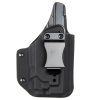 IWB - CZ P-10 C + Streamlight TLR-8 - vnitřní kydexové pouzdro - plný sweatguard - ns - černá