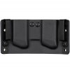 OWB - Glock 17/19/19X/45 - vnější kydexové pouzdro na 2 zásobníky - bez sweatguardu - černá/černá