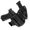 AIWB - Glock 19/23/32 - Glock 19X/45 + zásobník - appendix vnitřní kydexové pouzdro - poloviční/plný sweatguard - ns - černá