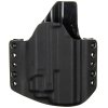 OWB - Glock 17/22/31 + Streamlight TLR-8 - vnější kydexové pouzdro - poloviční sweatguard - černá/černá