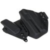 AIWB - Glock 19/23/32 - Glock 19X/45 + Inforce APLc + zásobník - appendix vnitřní kydexové pouzdro - poloviční/plný sweatguard - ns - černá