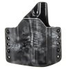 OWB - Glock 19/23/32 - Glock 19X/45 - vnější kydexové pouzdro - poloviční sweatguard - ns- kryptek typhon/černá