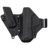 AIWB - Smith & Wesson M&P9 + zásobník - appendix vnitřní kydexové pouzdro - poloviční/plný sweatguard - ns - černá