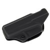 IWB - Glock 43/43X - vnitřní kydexové pouzdro - poloviční sweatguard - ns - černá
