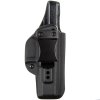 IWB - CZ P-10 F/SC - vnitřní kydexové pouzdro - plný sweatguard - ns - černá