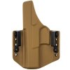 OWB - CZ P-10 F/SC - vnější kydexové pouzdro - plný sweatguard - coyote hnědá/coyote hnědá