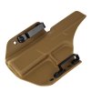 OWB - CZ P-10 F/SC - vnější kydexové pouzdro - plný sweatguard - coyote hnědá/coyote hnědá