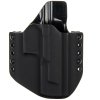 OWB - Walther Q5 Match Steel Frame - vnější kydexové pouzdro - poloviční sweatguard - černá/černá