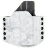 OWB - Glock 19/23/32 - Glock 19X/45 - vnější kydexové pouzdro - poloviční sweatguard - kryptek yeti/tmavě šedá