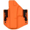 OWB - Glock 17/22/31 - vnější kydexové pouzdro - poloviční sweatguard - multicam black/oranžová
