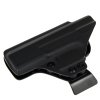 AIWB - CZ P-10 C - appendix vnitřní kydexové pouzdro - poloviční sweatguard - ns - černá