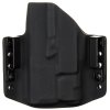OWB - SIG Sauer P320 Compact + Inforce APLc - vnější kydexové pouzdro - poloviční sweatguard - černá/černá
