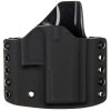 OWB - CZ P-10 M - vnější kydexové pouzdro - poloviční sweatguard - černá/černá