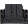 OWB - Walther PPQ M1/M2 - P99 - vnější kydexové pouzdro na 2 zásobníky - plný sweatguard - černá/černá