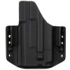 OWB - CZ P-10 C OR + Olight Baldr Mini - vnější kydexové pouzdro - poloviční sweatguard - černá/černá
