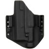 OWB - CZ P-10 C + Olight PL-2/PL-PRO Valkyrie - vnější kydexové pouzdro - poloviční sweatguard - černá/černá