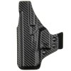 AIWB - Glock 43X Rail - appendix vnitřní kydexové pouzdro - plný sweatguard - ns - carbon