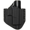 OWB - CZ P-10 C OR SR - vnější kydexové pouzdro - poloviční sweatguard - černá/černá